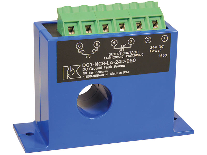 New DG Series DC Ground Fault Relay Protects Machinery and Operators