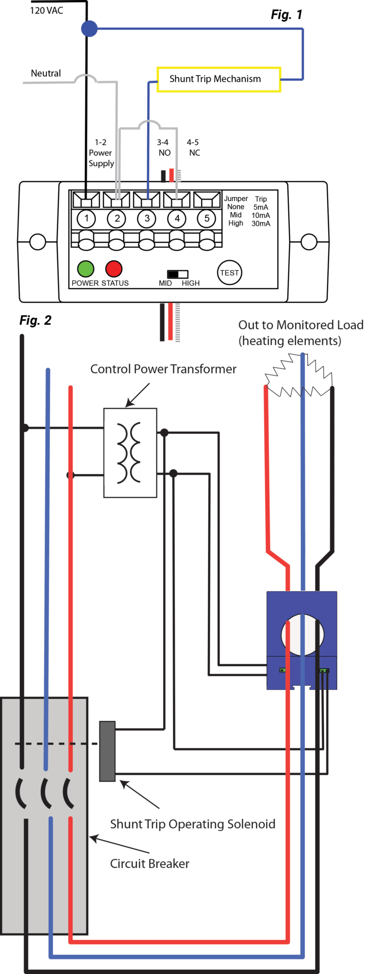 Shunt Trip Connection | NK Technologies